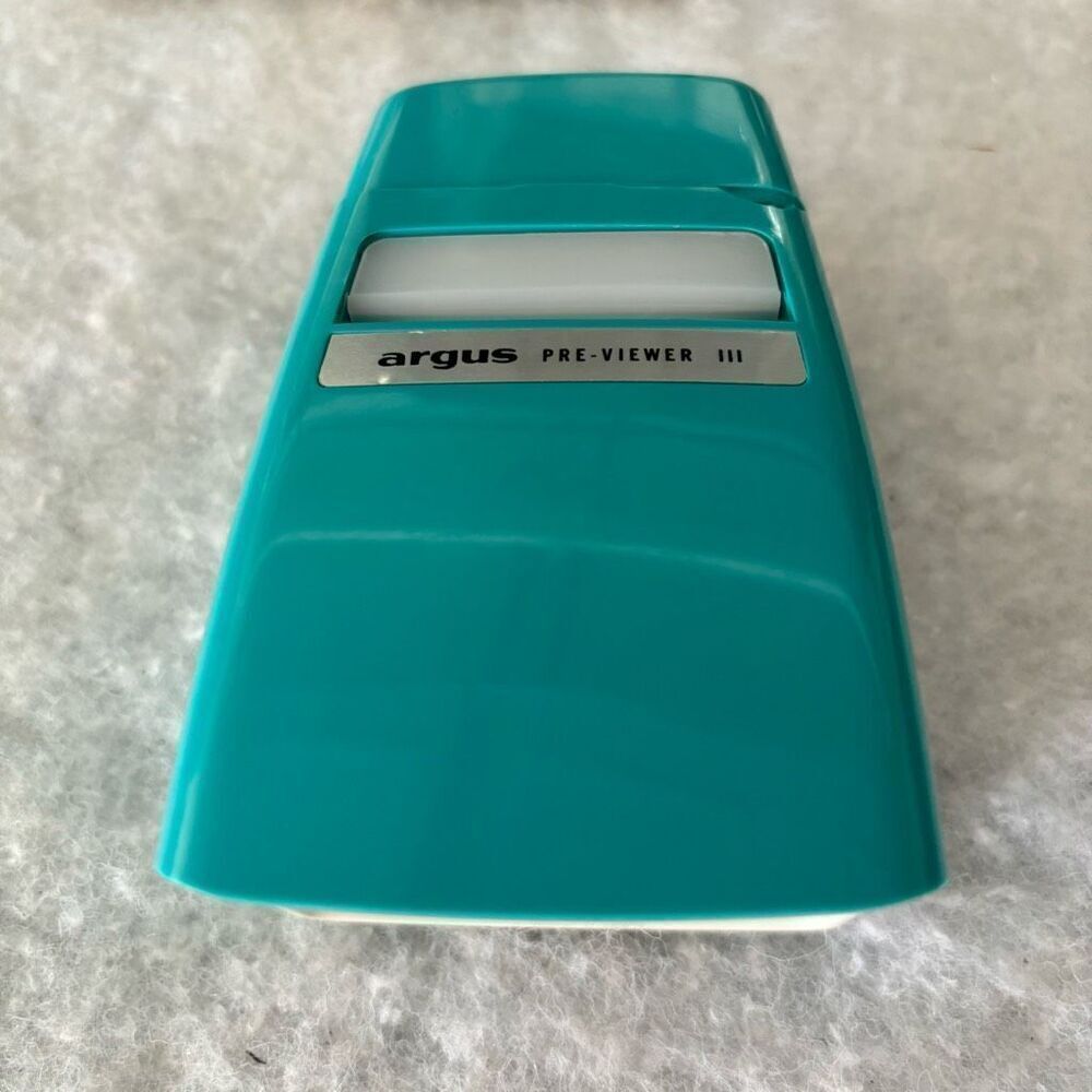 Argus Previewer III Green Slide Viewer In Box *Not Tested* - Picture 2 of 10